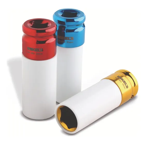 Juego 3 Piezas Dados Impacto 17 Mm 19mm 21mm Mikels
