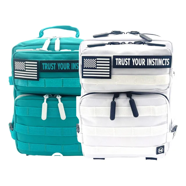 2 Mochila Táctica + Parches / 9 Litros