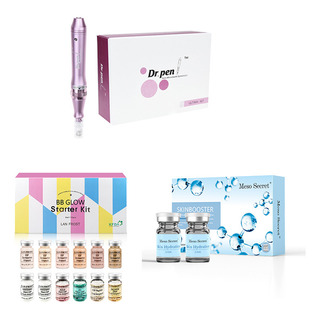 Dermapen Dr.pen M7-w + Bb Glow Starter Kit + Skinbooster Dermapen Dr.pen M7-w + Bb Glow Starter Kit + Skinbooster