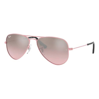 Óculos De Sol Ray-ban Aviador Junior Tamanho 8-12 Anos Armação Polished Pink Y Lente Pink Óculos De Sol Ray-ban Aviador Junior Tamanho 8-12 Anos Armação Polished Pink Y Lente Pink