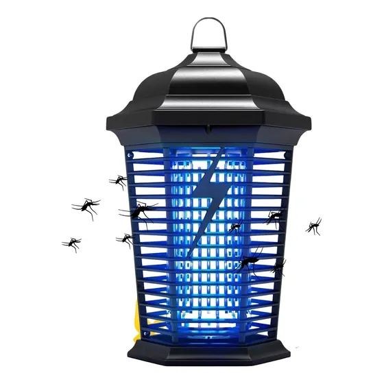 Exterminador De Mosquitos Insectocutor Uv Potente 4200v