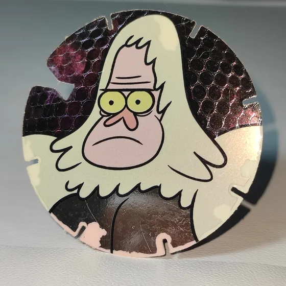 Vuela Tazos Foil Golf Cartoon Network #52 Skips Sabritas