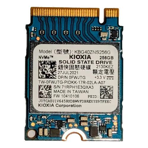Disco Ssd Nvme M.2 2230 Mini M.2 Kioxia (toshiba) 512gb Verde