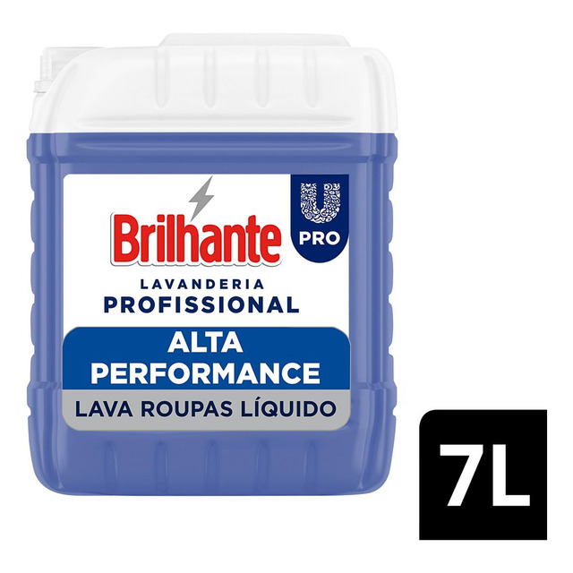 Sabão Líquido Brilhante Alta Perfomance 7l Sabão Líquido Brilhante Alta Perfomance 7l
