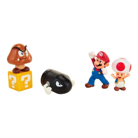 Set Nintendo Diorama Balas X 4 Und