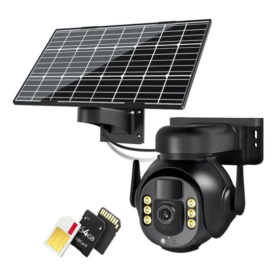 Cámara De Seguridad Celular Smmtine 4k 8mp 4g Lte, Calidad