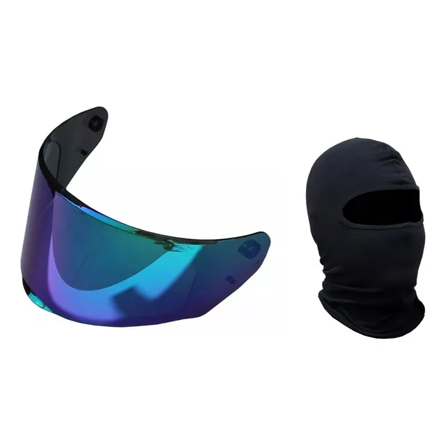 Kit Balaclava + Viseira Capacete Ls2 Ff320 Ff353 Ff800 Cores