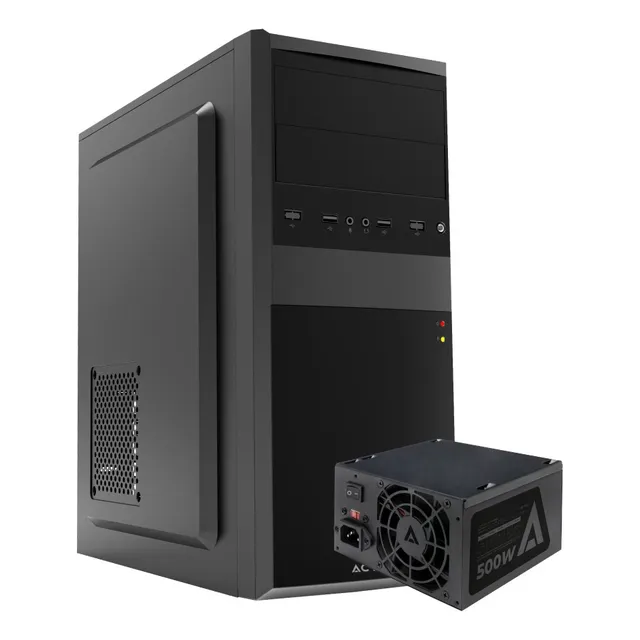 Gabinete Acteck Kirura Ii Gm420 Atx 500w Media Torre 