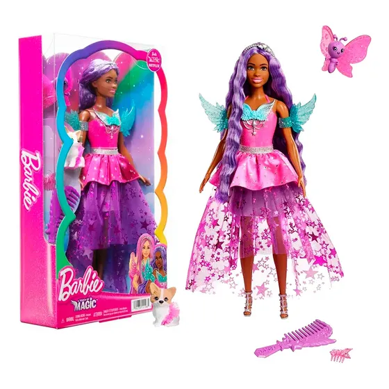 Boneca Barbie Brooklyn Um Toque De Magia Mattel Hlc33