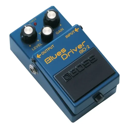 Pedal de efeito Boss Waza Craft Blues Driver BD-2W azul