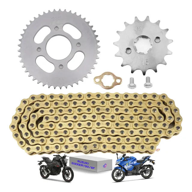 Kit Arrastre Sprock Cadena Reforzada Suzuki Gixxer 150 / Sf