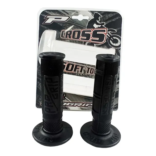 Puños Progrip Modelo Rubber Sh 35 Black - Made In Italia