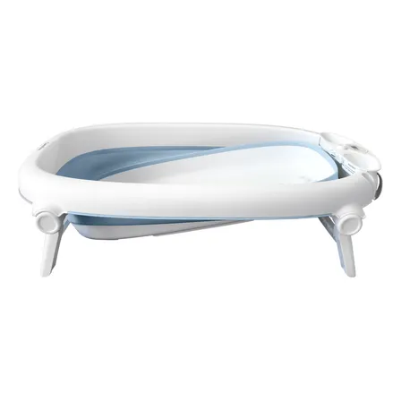Bañera Para Bebe Carestino Hawaii Con Soporte Color Azul