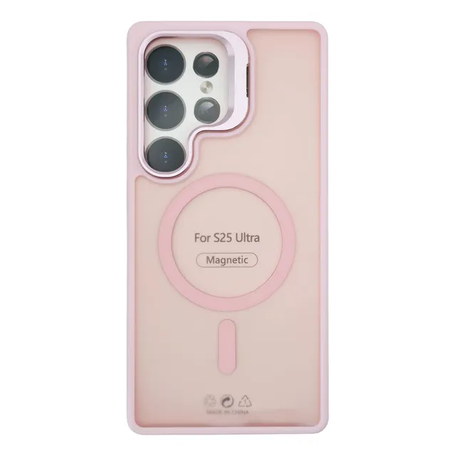 Case Carcasa Estuche Funda Forro Para Samsung Galaxy | S25 | S24 | S23 | S22 | Plus | Ultra | Fe | Magnético Soporte Metálico Incluido