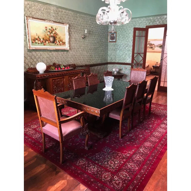Juego De Comedor Clasico Luis Xv Como Nuevo