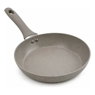 Haushop Frigideira Ceramica Antiaderente Forjada Greige Marmorizada Haushop