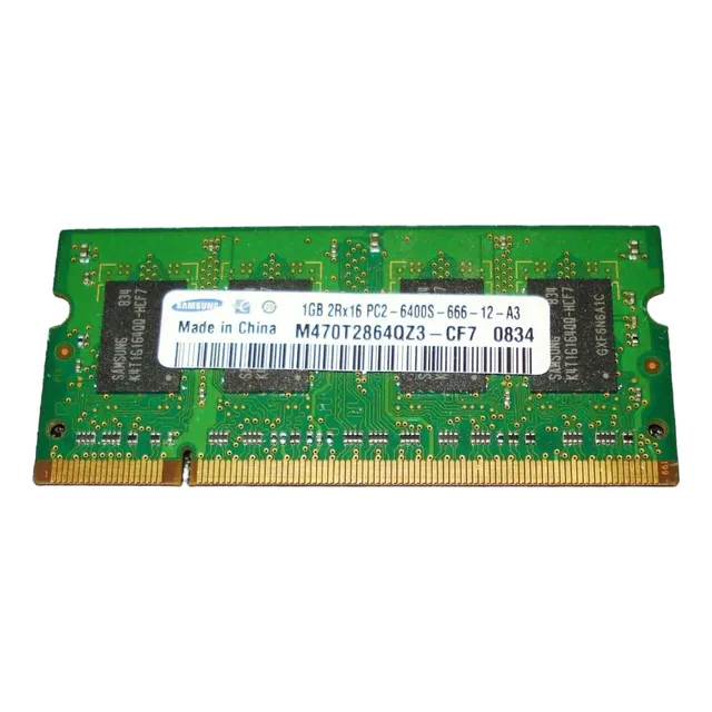Memoria Sodimm 1 Gb  Ddr2 Pc2-6400s 800 Mhz Samsung