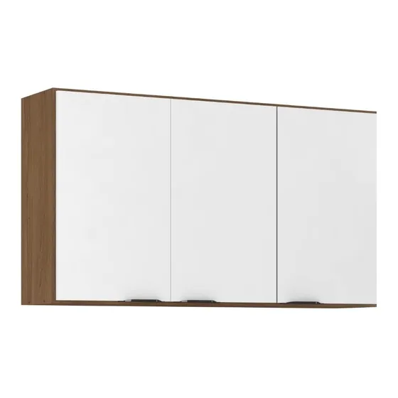 Welaman 94331/153 mueble aéreo alto de cocina 3 puertas mdp color blanco
