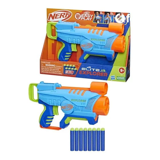 Lanzador Dardos Nerf Elite Jr. Explorer Set Hasbro F6367