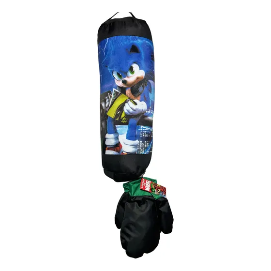 Combo Saco De Boxeo + Guantes Boxeo Niño