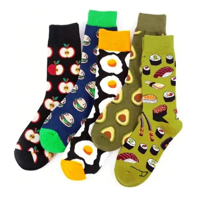 Pack Mixto Calcetines Diseños Divertidos Aguacate Sushi Otro