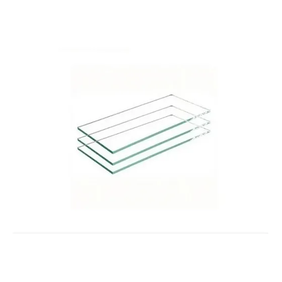 Vidrio Rectangular Para Careta Claro X 20 Unidades