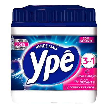 Detergente Lava Louças em Pó para Máquina Ypê 450g