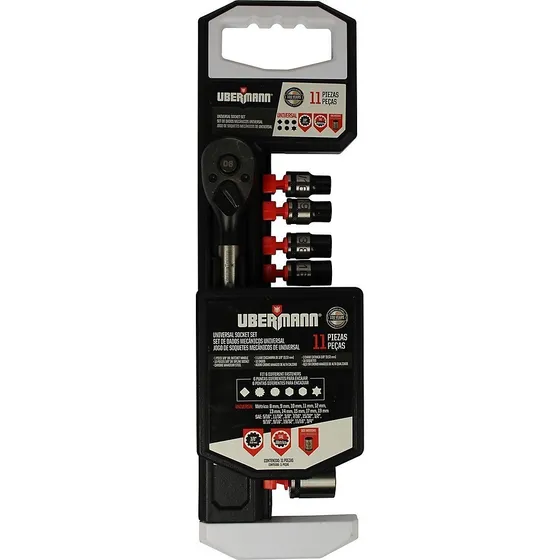 Set Dados Mando 3/8  11 Piezas Ubermann