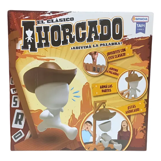 Juego De Mesa El Clasico Ahorcado Con Muñeco Abracadabra