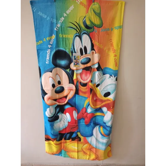 Toalla De Baño Para Niños Mickey Mouse Disney 
