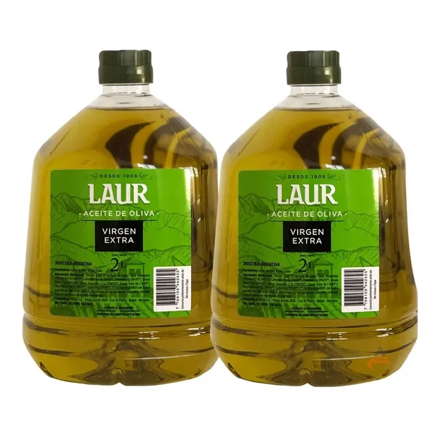  Aceite De Oliva Extra Virgen Laur Pet 2 Litros X2unid 
