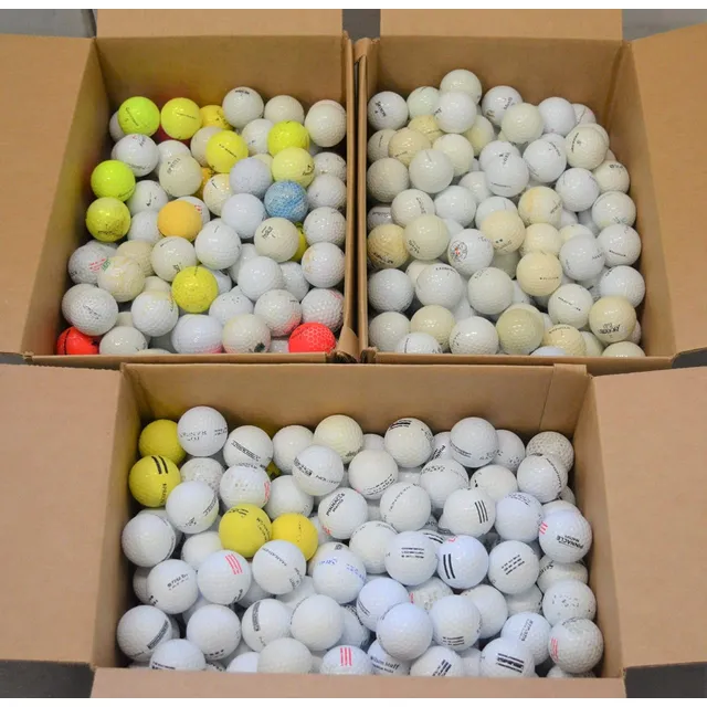 Pelota Golf Usada 1000 Practica Campo Ball Planet