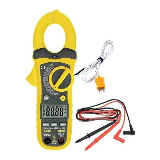 Alicate Amperímetro True-rms Autorange Hikari Ha-3320