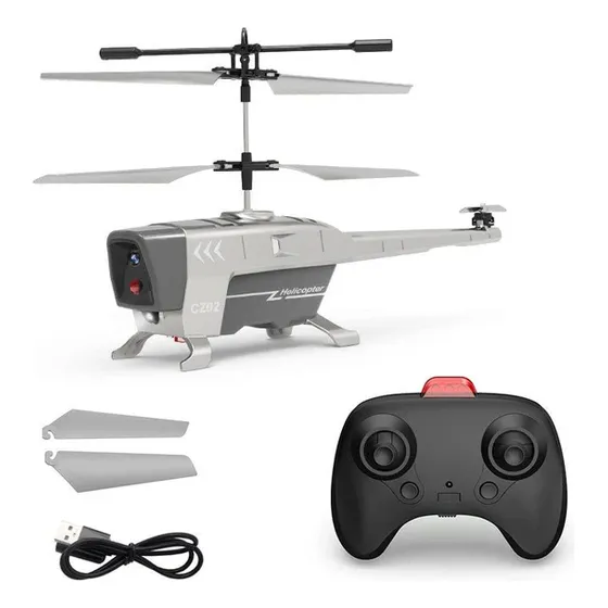 Dron Helicopter A Control Remoto Black Ant Giroscopio 0862