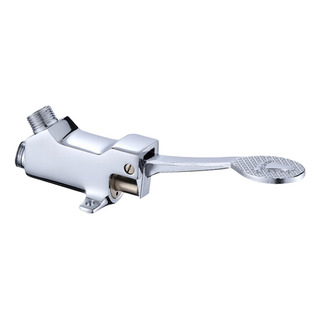 Wuchuang - Válvula De Pedal De Un Pie Grifo De Agua Con Wuchuang - Válvula De Pedal De Un Pie Grifo De Agua Con