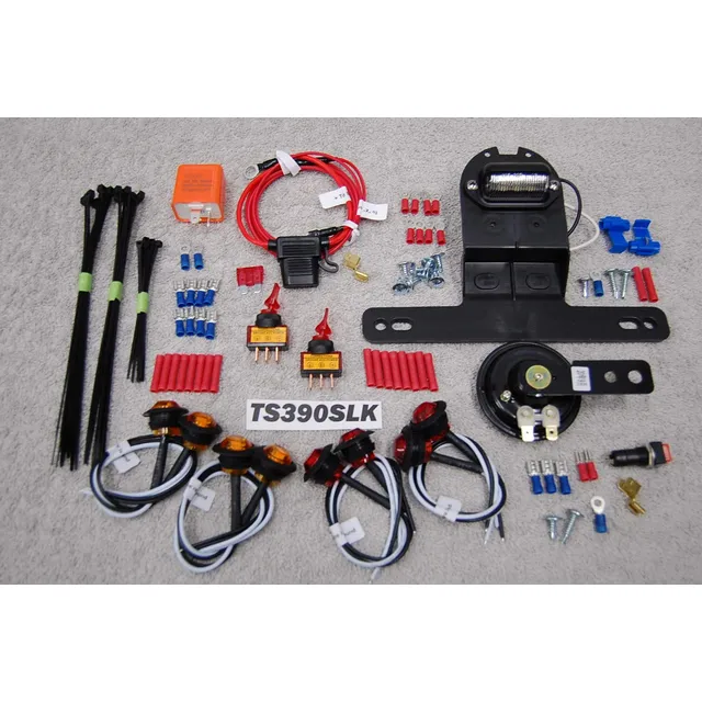 Kit Universal Luz Led Señal Giro Para Calle Vlk390slk