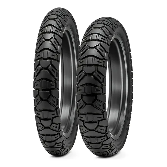 Juego Cubiertas Ridestone 90 90 19 + 110 90 17 Armour Dual