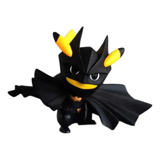 Boneco Pikachu Cosplay Batman Pvc 12 Cm Action Figure