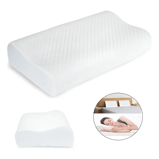 Almohada Ortopédica  Cervical Terapéutica Con Memoria Cuello