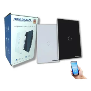 Interruptor Inteligente Wi-fi Nova Digital 1 BotĂŁo Original Interruptor Inteligente Wi-fi Nova Digital 1 BotĂŁo Original