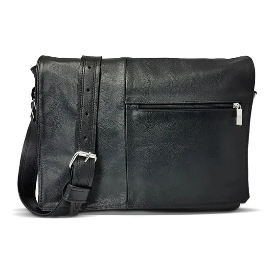 Morral Portanotebook Maletin De Cuero De Hombre