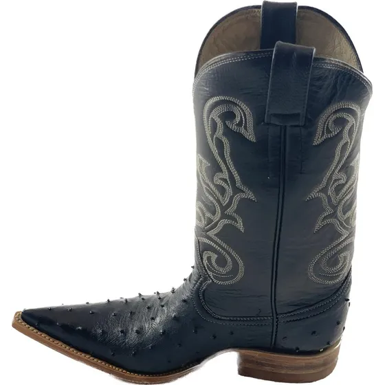 Botas Avestruz Cuello Grano