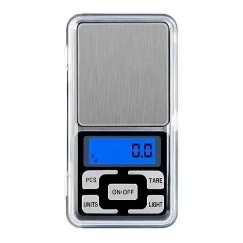 Balanza Digital Precisión 0.1g a 200g POCKET SCALE Gris Mini Bascula | Cuotas sin interés