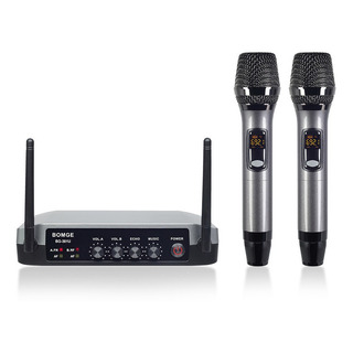 Boogie - Micrófono Inalámbrico Dual Para Tv Con Bluetooth, 8 Boogie - Micrófono Inalámbrico Dual Para Tv Con Bluetooth, 8
