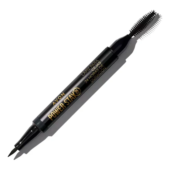 Avon Power Stay Lapiz Liquido Para Cejas 24hs De Duracion Color Soft Black