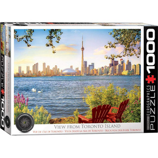 Eurographics 5434 Vista Desde La Isla De Toronto Puzzle De 1 Eurographics 5434 Vista Desde La Isla De Toronto Puzzle De 1
