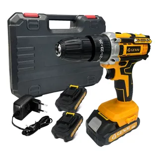 Parafusadeira Furadeira Sem Fio Impacto 2 Bateria 21v Full Parafusadeira Furadeira Sem Fio Impacto 2 Bateria 21v Full