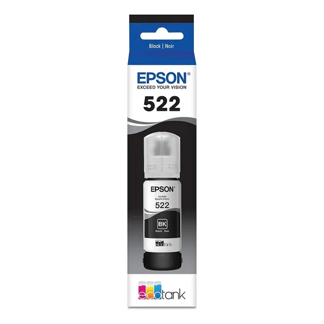 Epson 522 Ecotank Ink Botella De Ultra Alta Capacidad Negra
