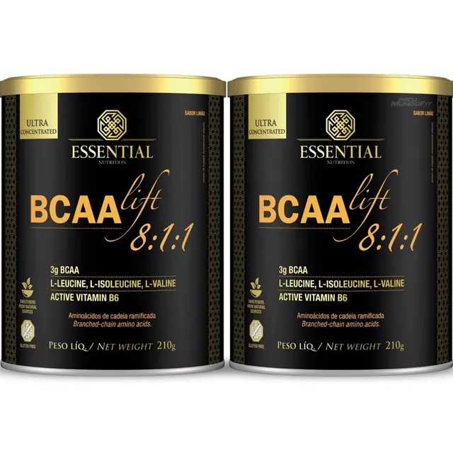 2x Bcaa Lift 8:1:1 420g - Bcaa - Essential Nutrition