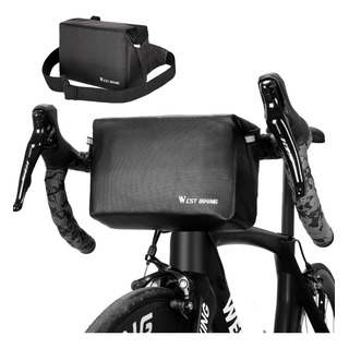 Bolsa De Manillar De Bicicleta, Bolsa De Hombro Impermeable Bolsa De Manillar De Bicicleta, Bolsa De Hombro Impermeable